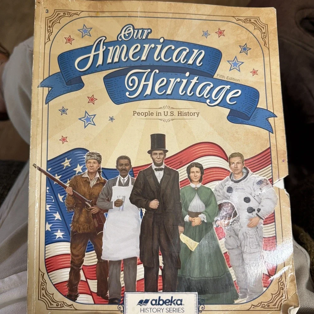 Abeka Our American Heritage Student Text  New! Blank 3rd Grade 5th Ed History